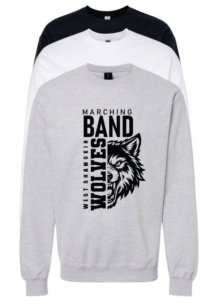 WSHS MARCHING BAND CREW SWEATSHIRT