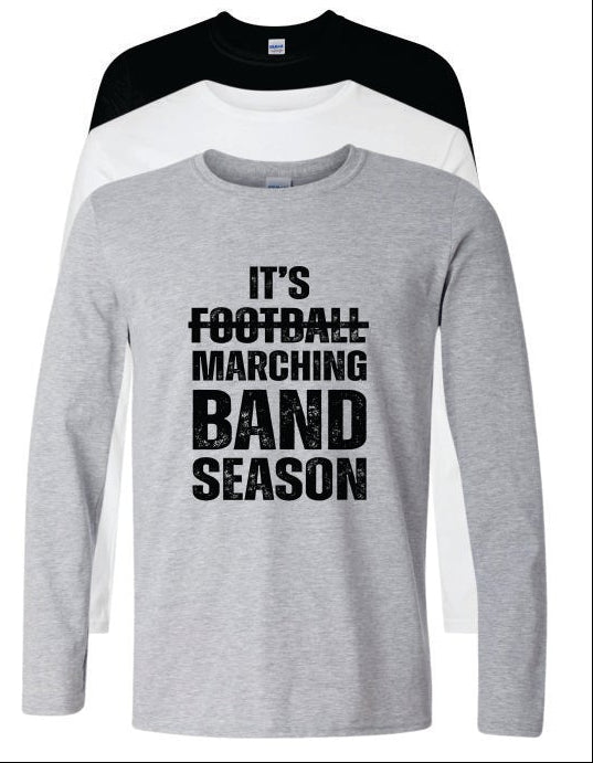 MARCHING BAND SEASON LS TEE