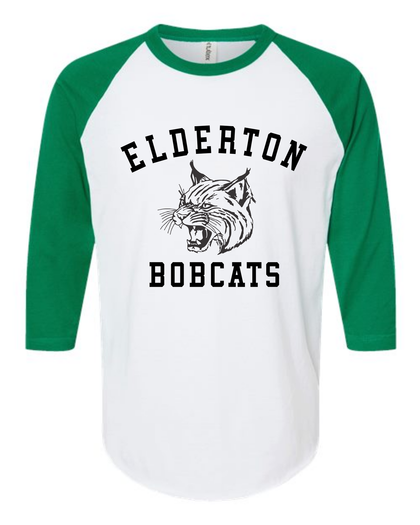 Elderton Bobcat Baseball Style Shirt