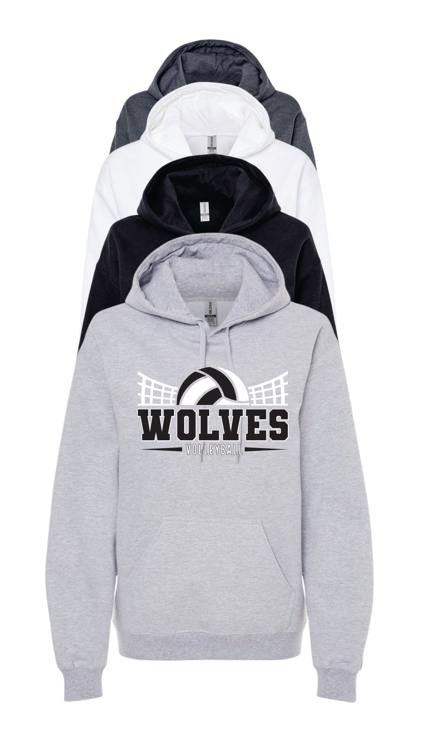 WSHS Volleyball Soft-Style Hoodie