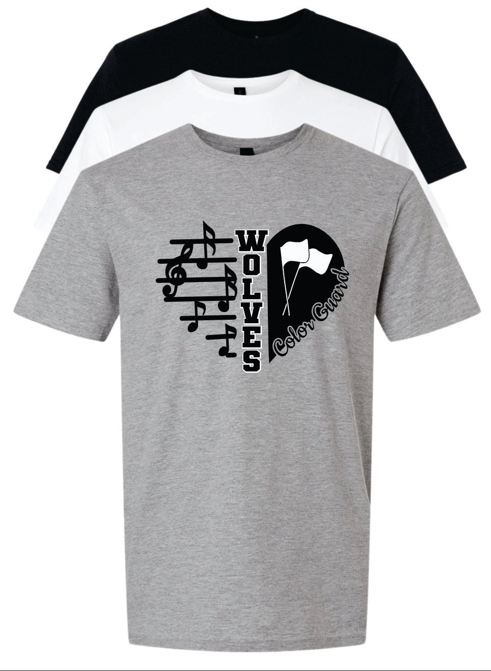 WOLVES COLORGUARD TEE