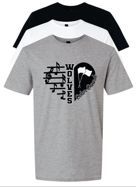 WOLVES COLORGUARD TEE