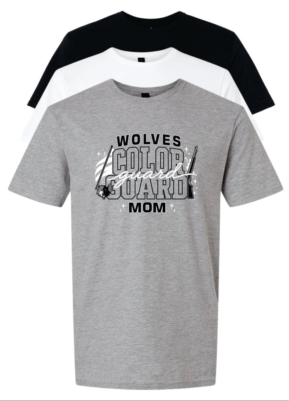 WOLVES COLORGUARD MOM/DAD TEE