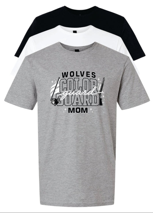 WOLVES COLORGUARD MOM/DAD TEE