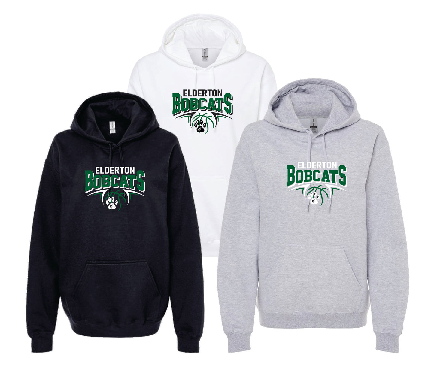 Elderton Elementary Basketball Hooded Sweatshirt