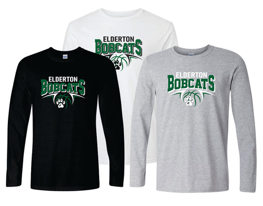 Elderton Elementary Basketball Long Sleeve T-Shirt