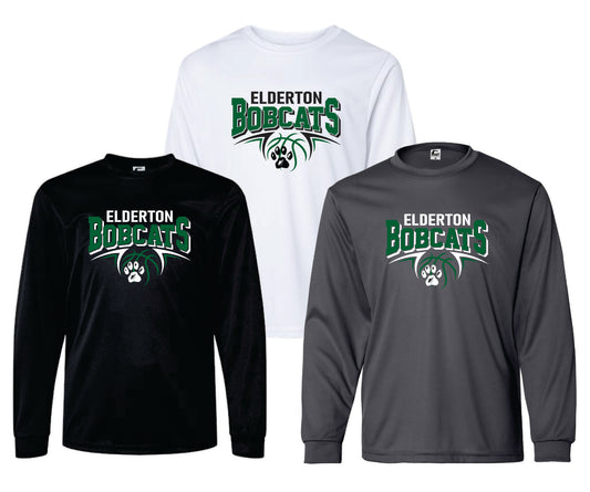 Elderton Elementary Basketball Long Sleeve Performance Tee