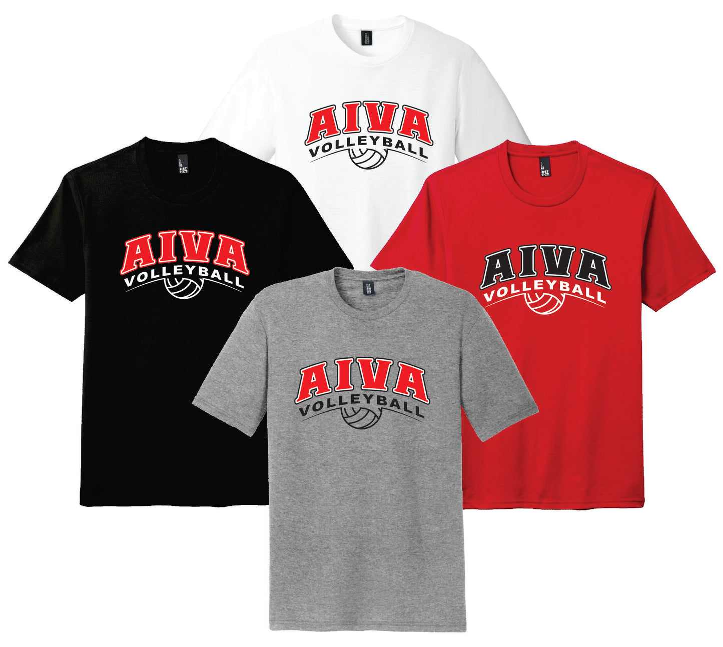 AIVA District Unisex Perfect Tri T-Shirt