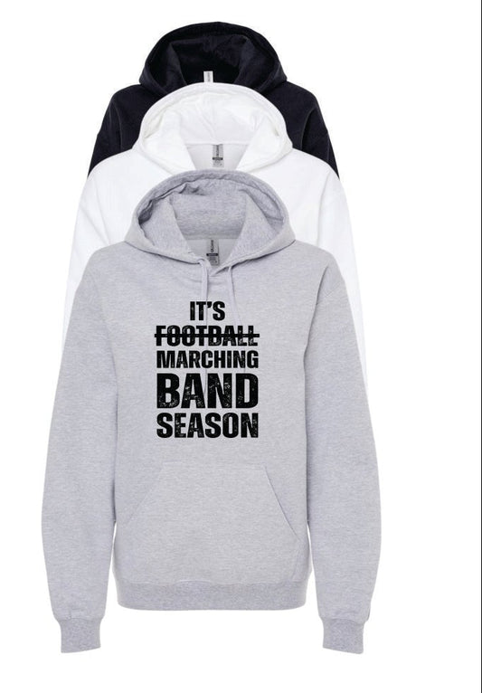 MARCHING BAND SEASON HOODED SWEATSHIRT