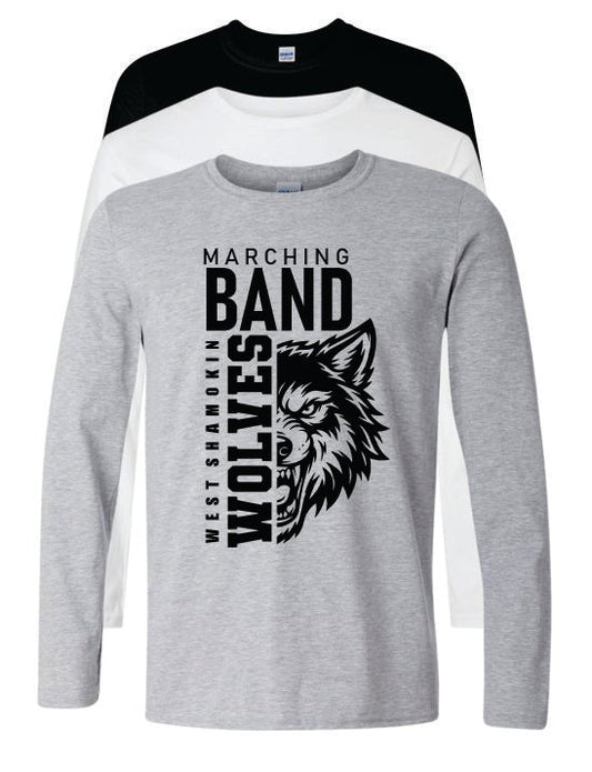 WSHS MARCHING BAND LS TEE