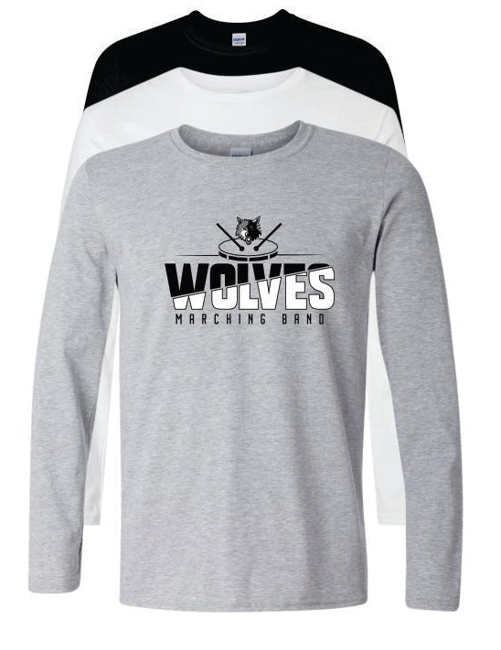 WOLVES MARCHING BAND LS TEE