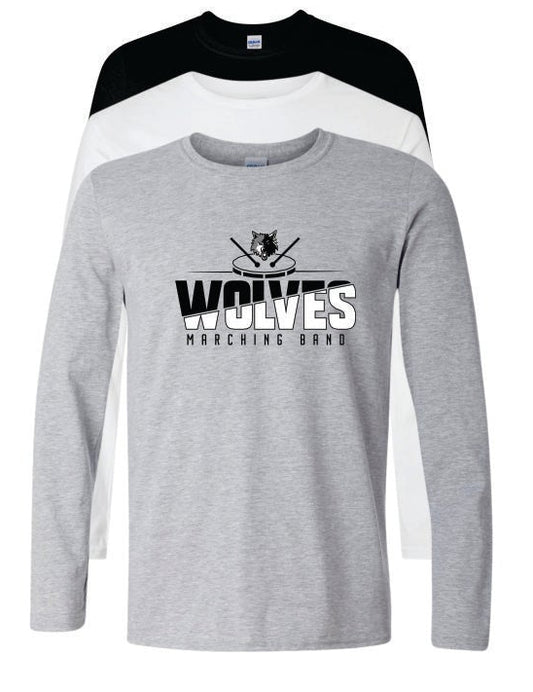 WOLVES MARCHING BAND LS TEE