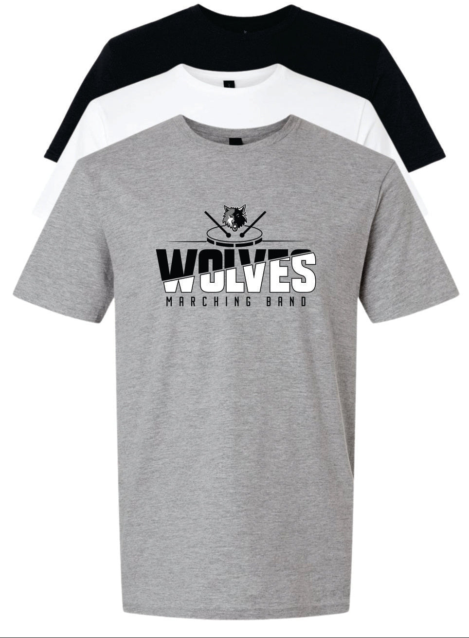 WOLVES MARCHING BAND T-SHIRT
