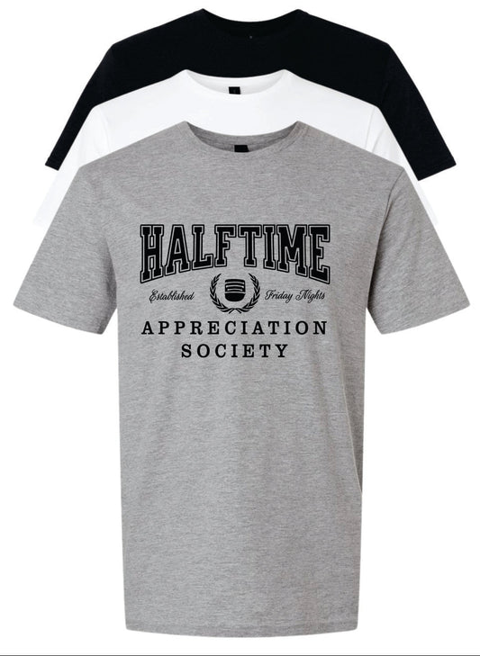 HALFTIME APPRECIATION SOCIETY