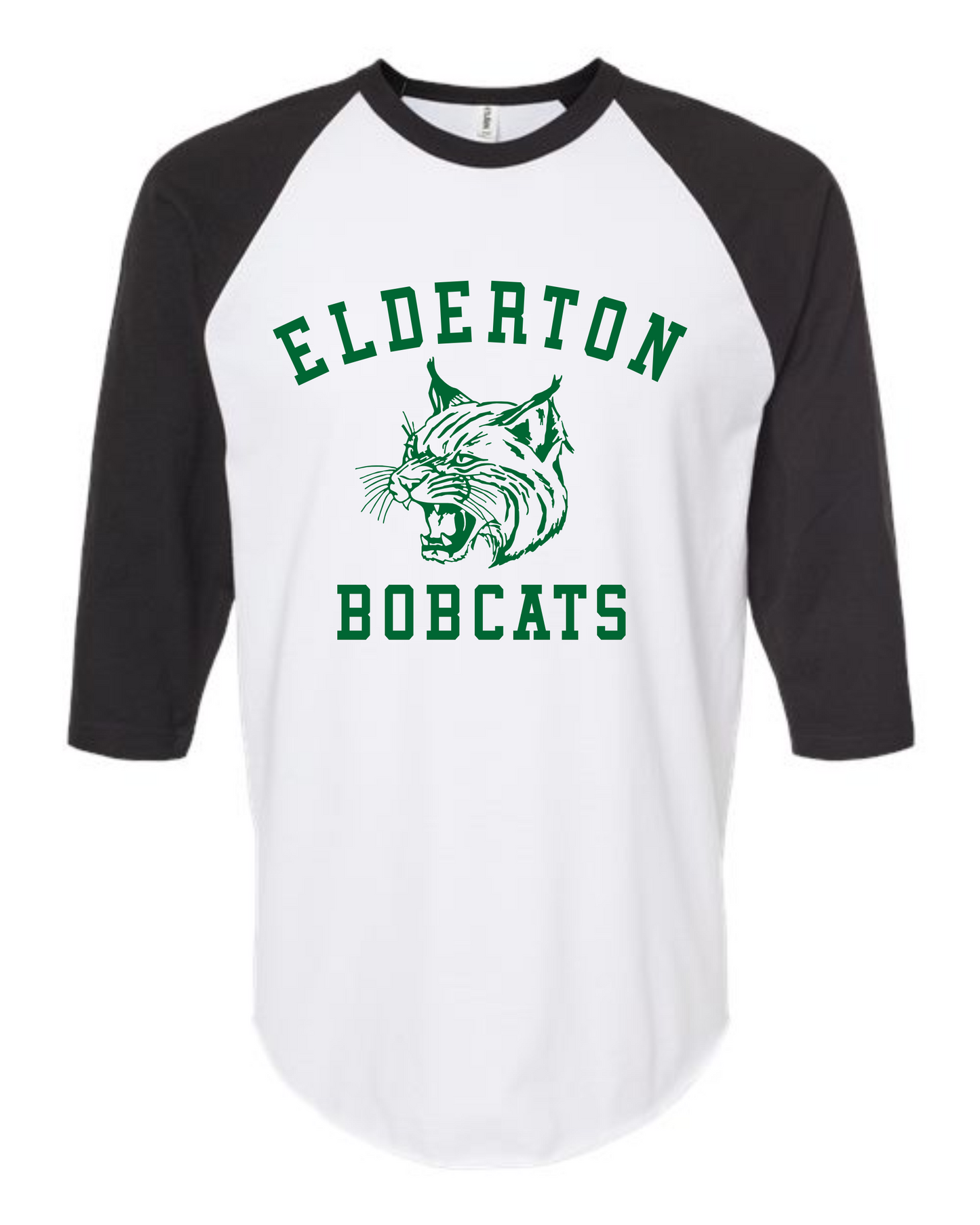 Elderton Bobcat Baseball Style Shirt