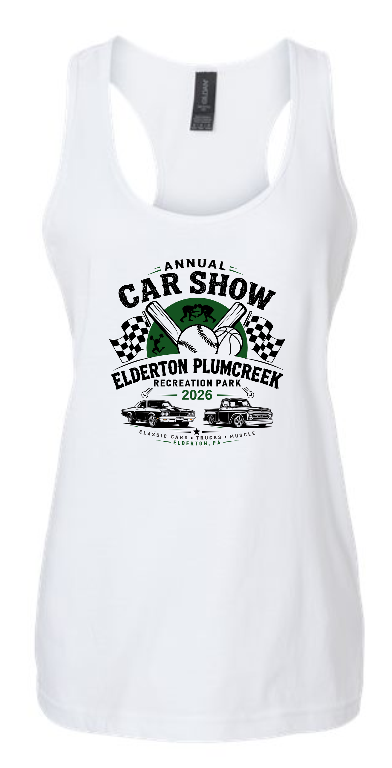 Elderton Plumcreek Car Show Ladies Tank