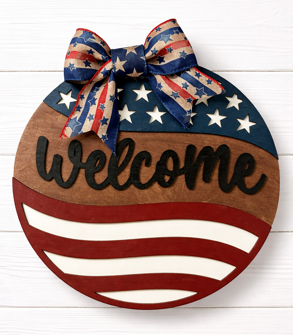 Patriotic Doorhanger