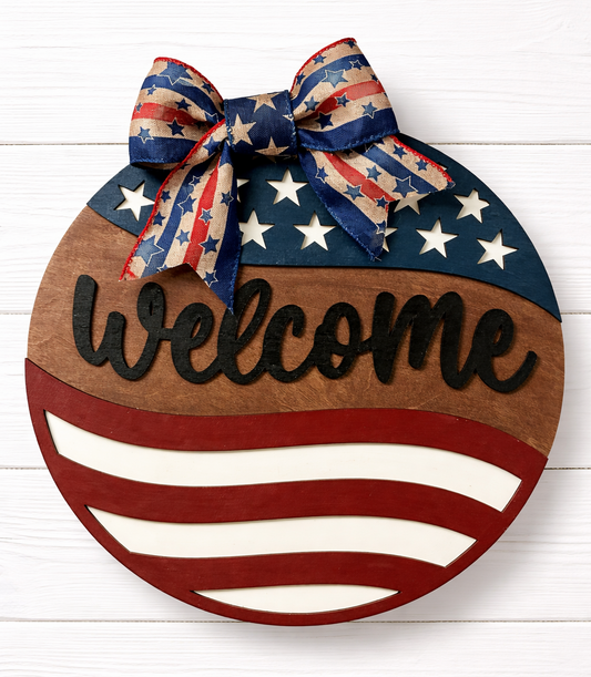 Patriotic Doorhanger