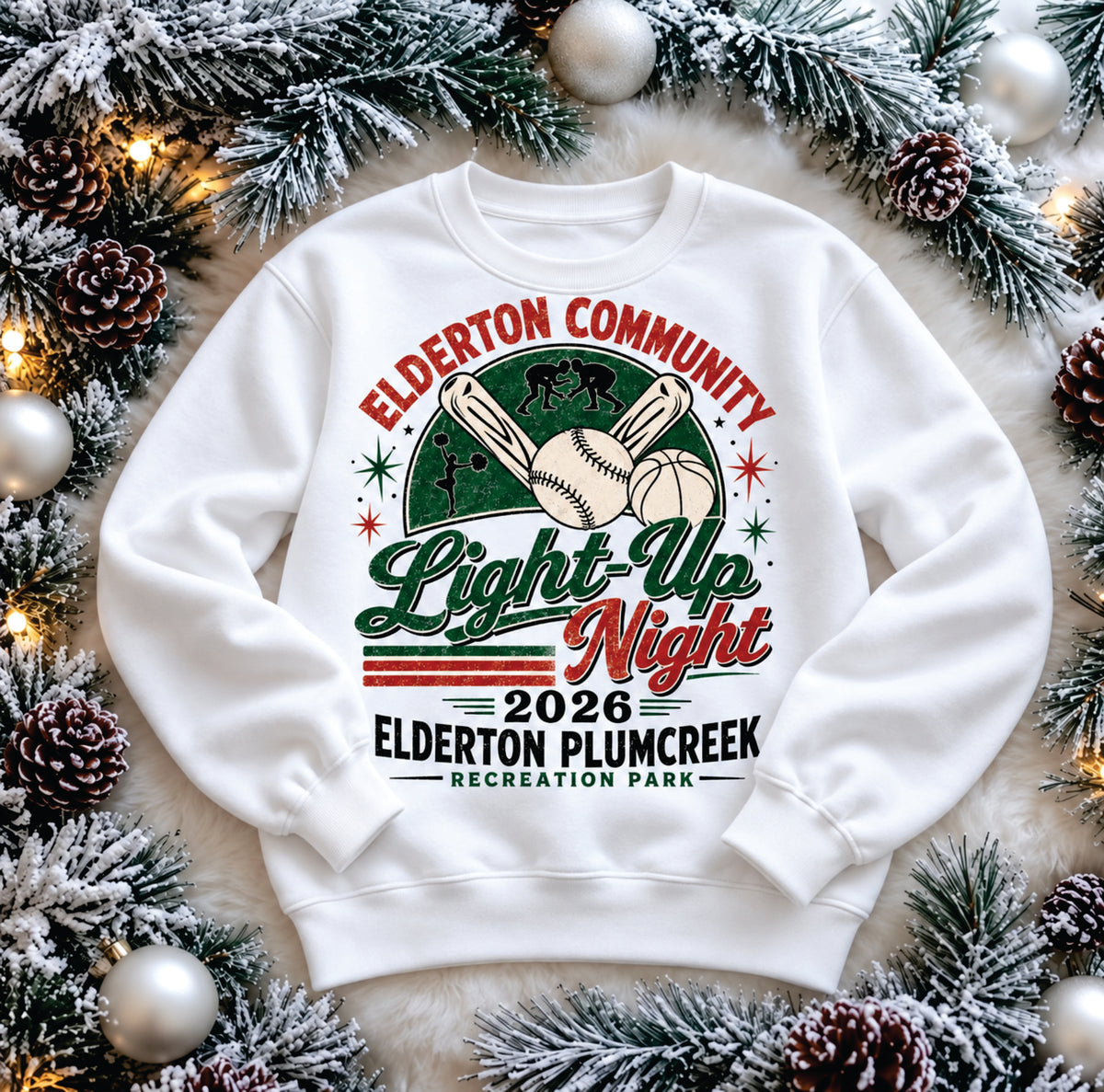 EP Rec Light Up Night Crewneck Sweatshirt