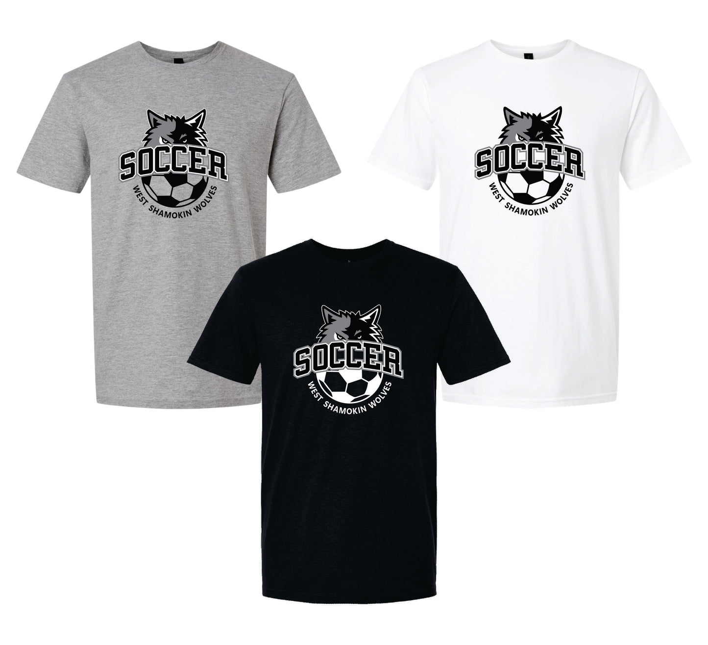 WSHS Soccer Soft-Style T-Shirt