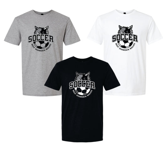 WSHS Soccer Soft-Style T-Shirt