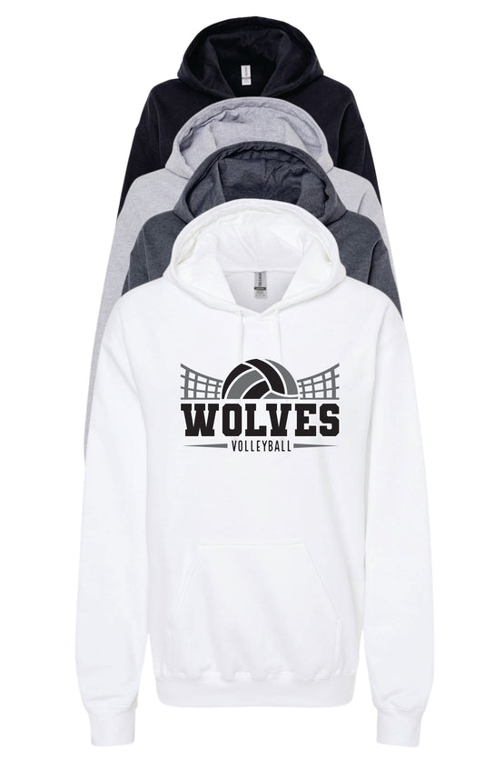 WSHS Volleyball Hoodie 50/ 50 Blend