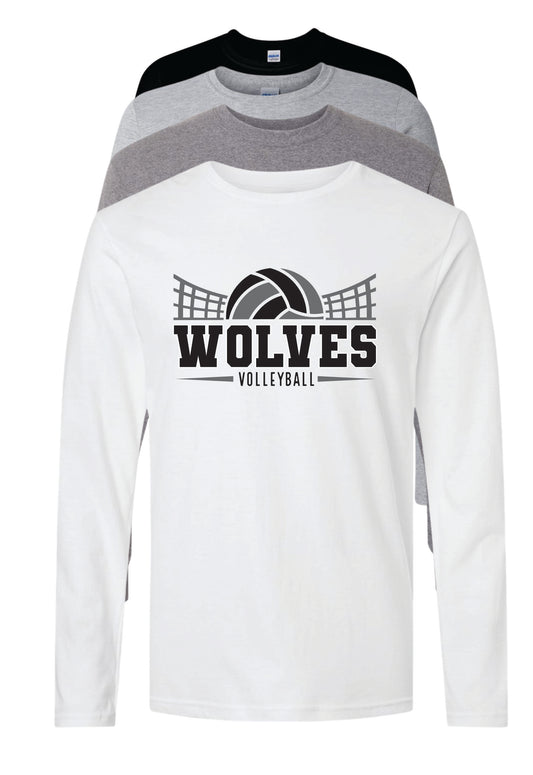 WSHS Volleyball LS T-Shirt Soft-Style