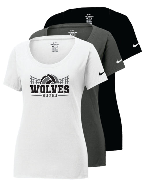 WSHS Volleyball Nike Ladies Dri-Fit Cotton/Poly Tee