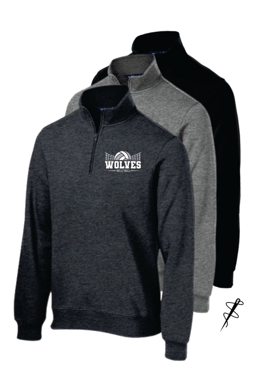 WSHS Volleyball Sport-Tek 1/4 Zip - Embroidered